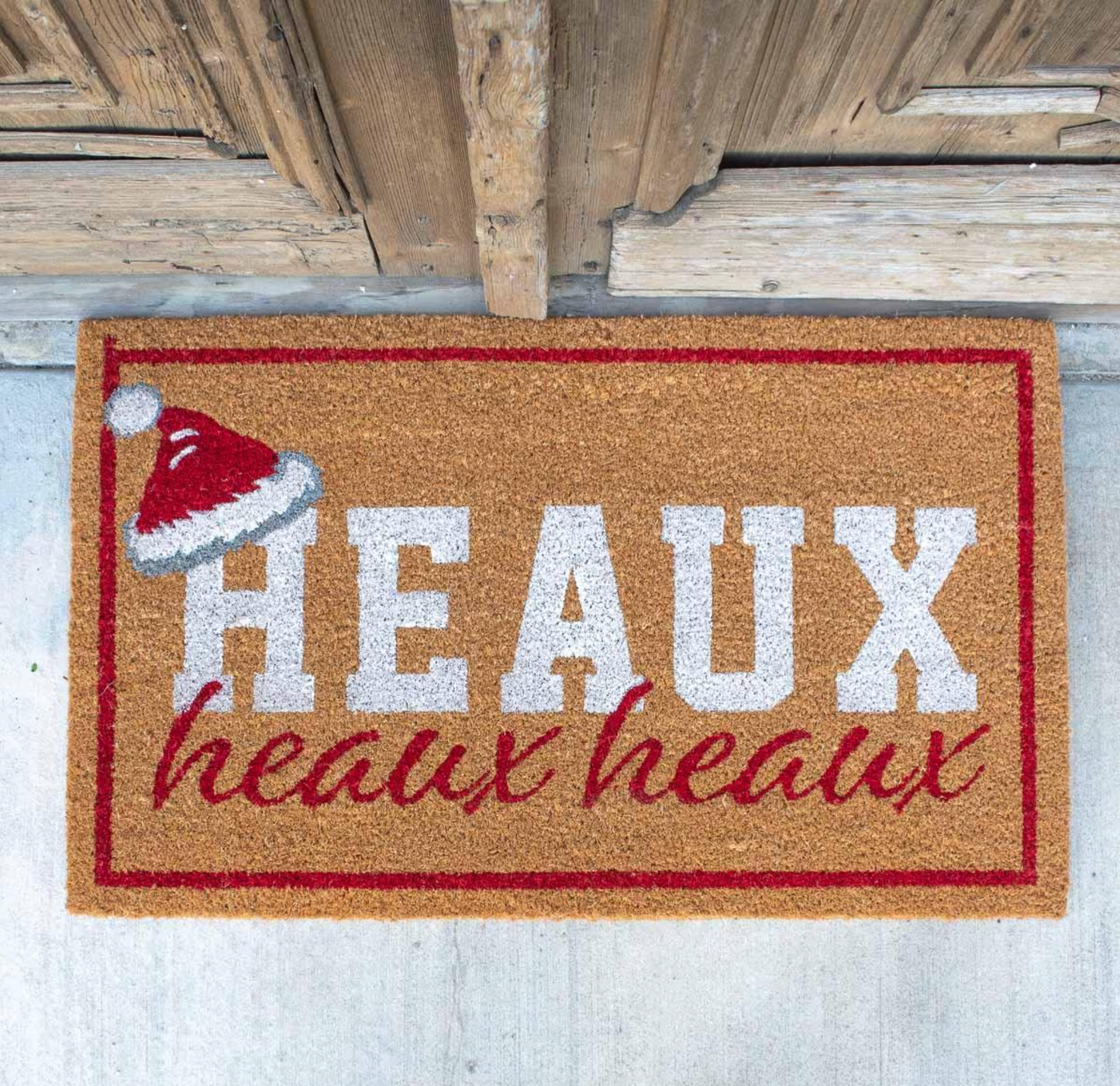 Heaux Heaux Heaux Door Mat