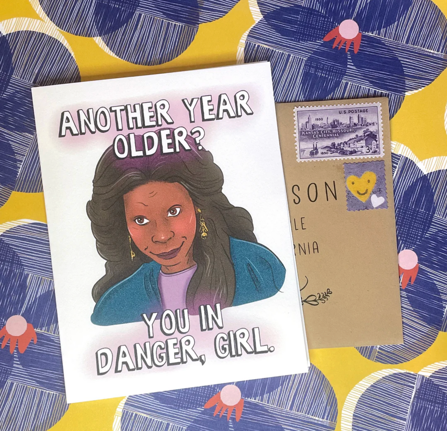 You in Danger Girl Card