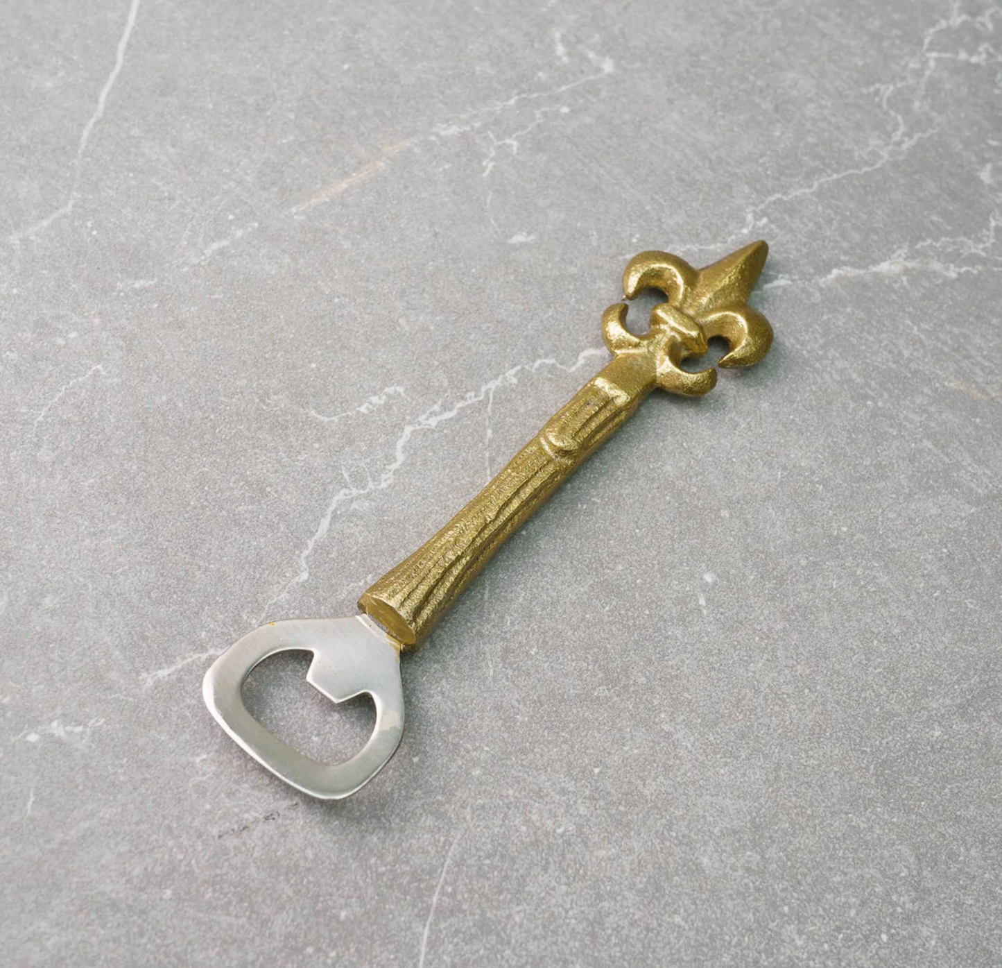 Fleur de Lis Bottle Opener, Gold