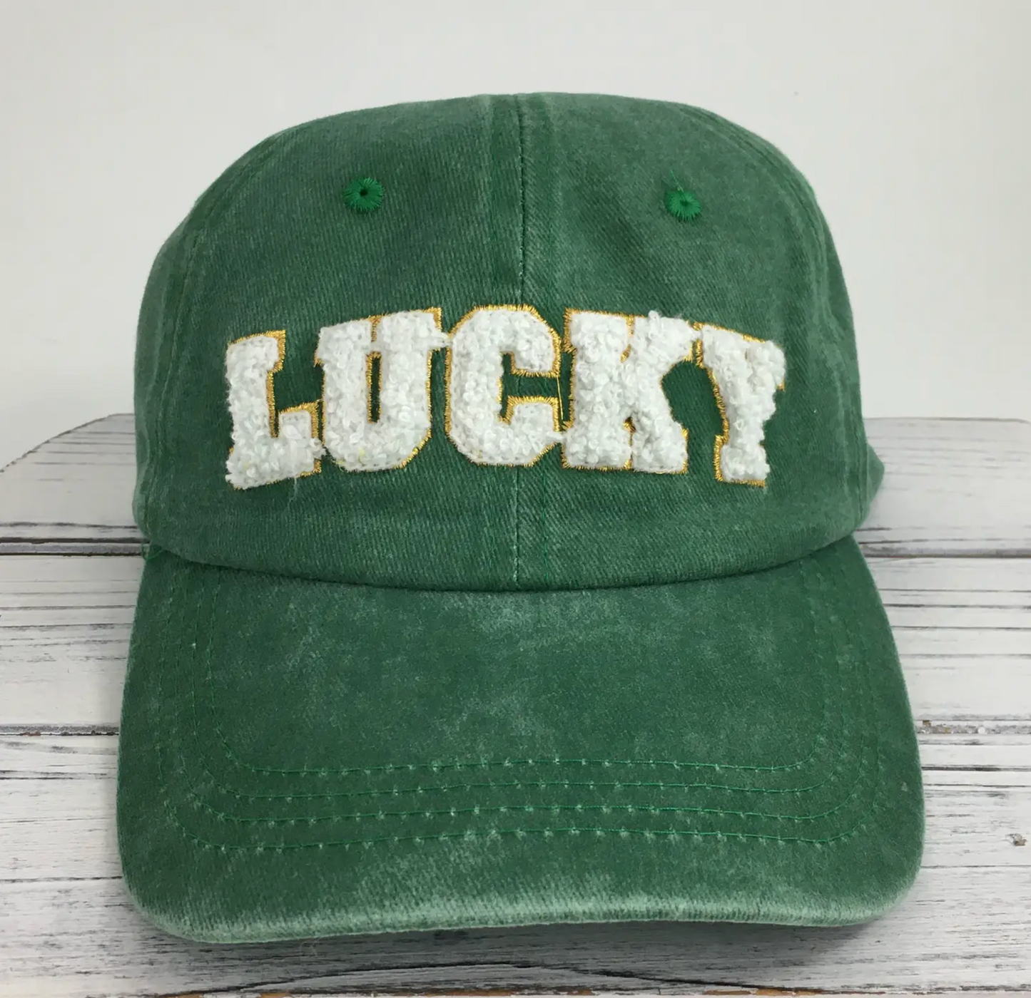 Lucky Baseball Hat, Green