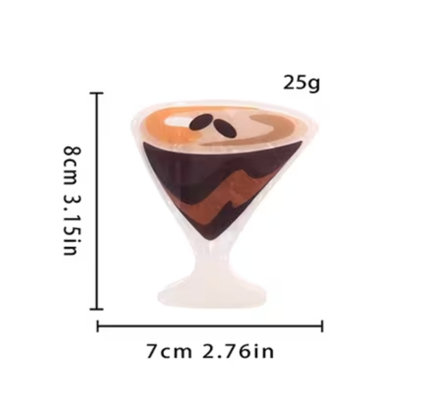 Espresso Martini Claw Clip