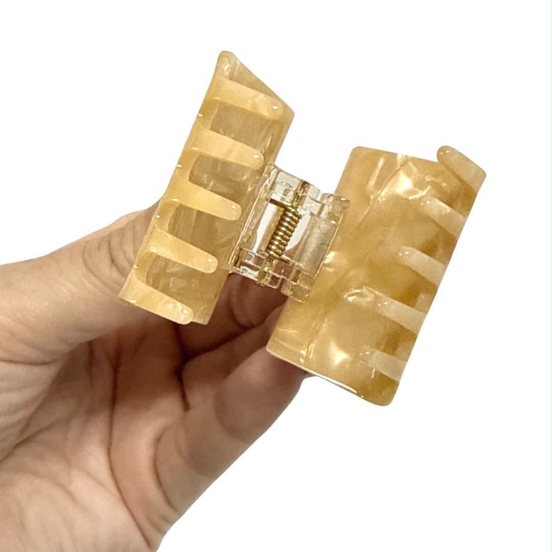 Fleurty Girl Shopping Bag Claw Clip