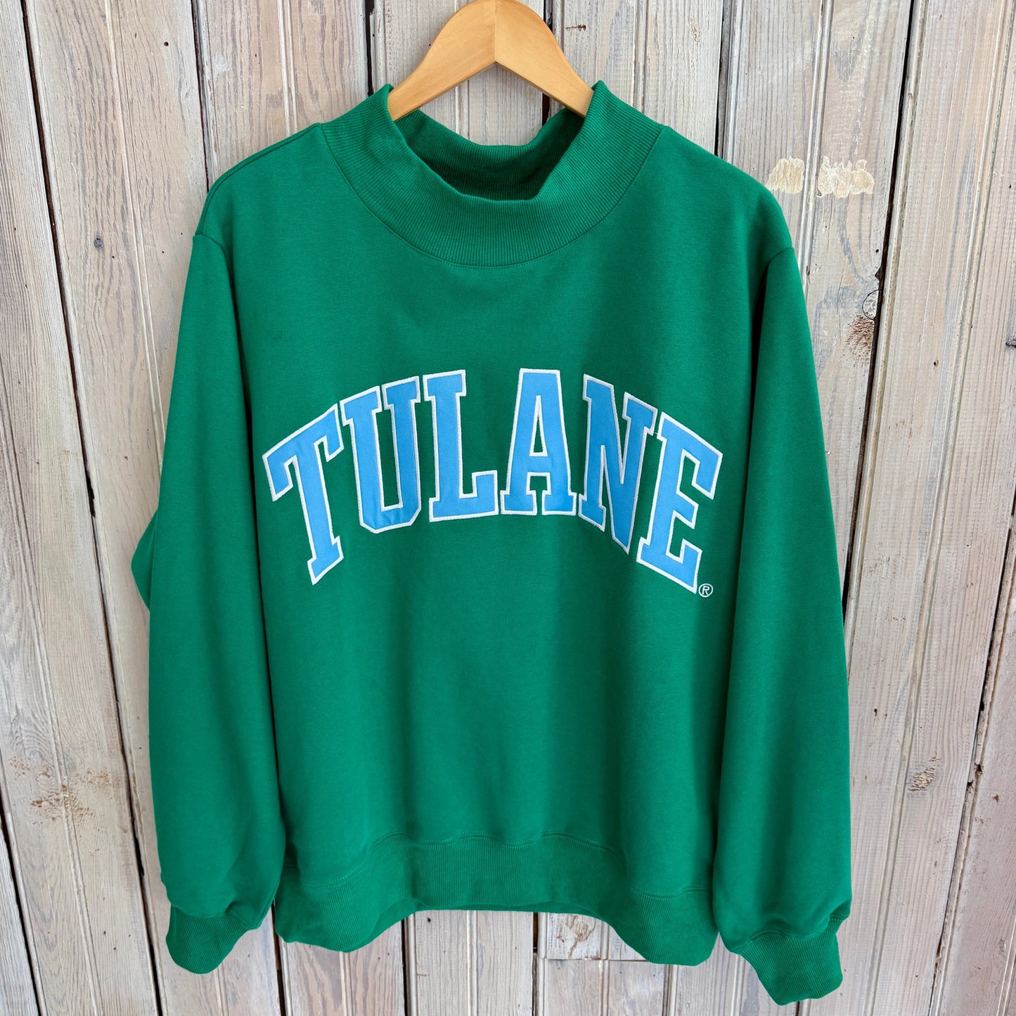 Tulane Varsity Mockneck Sweatshirt