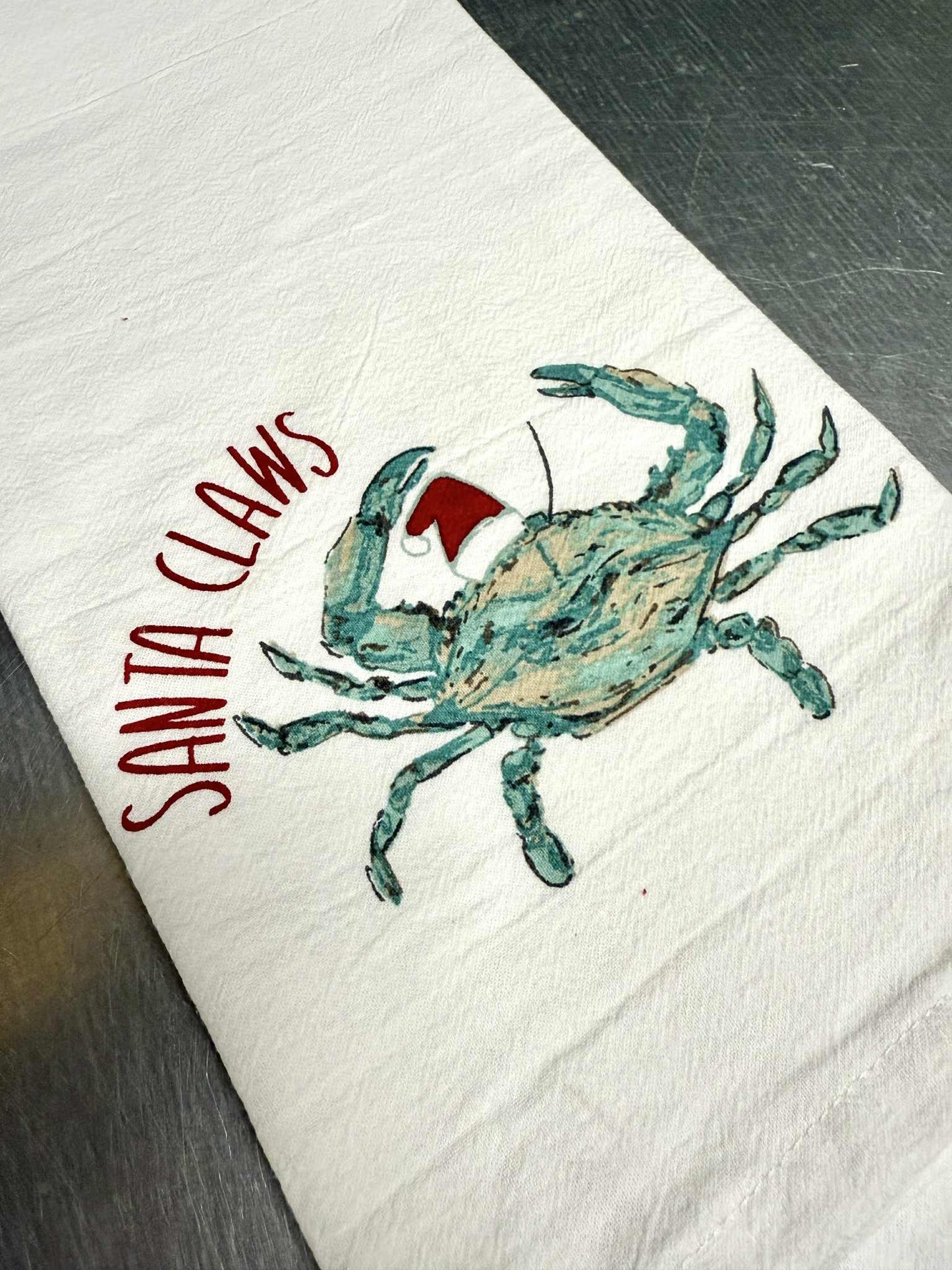 Santa Claws Towel