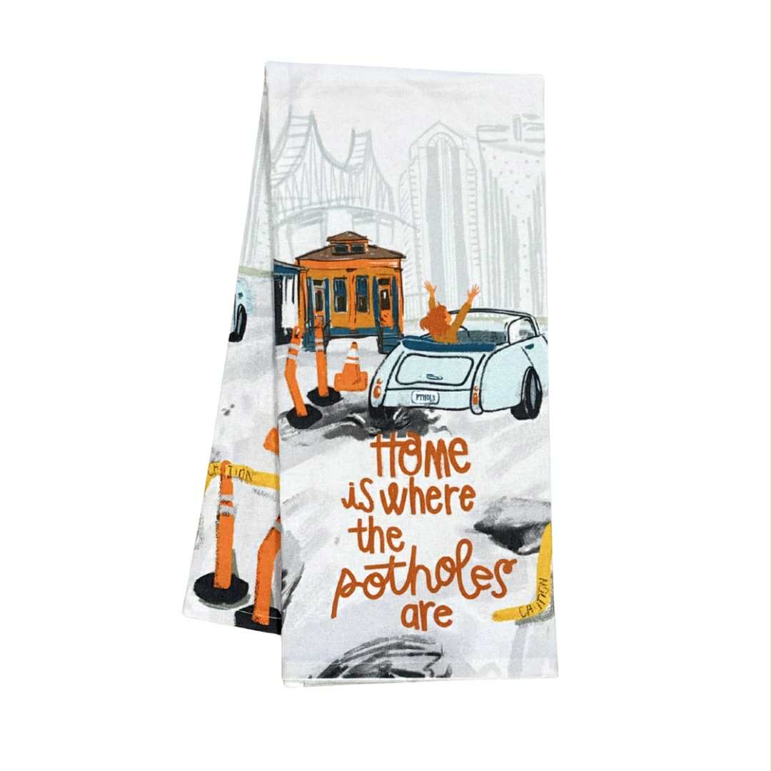 Home is Where the Potholes Are Towel