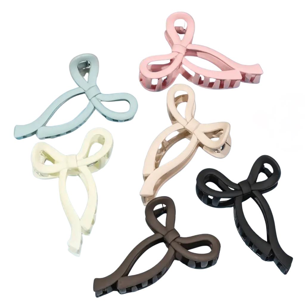 Bow Claw Clip, Matte
