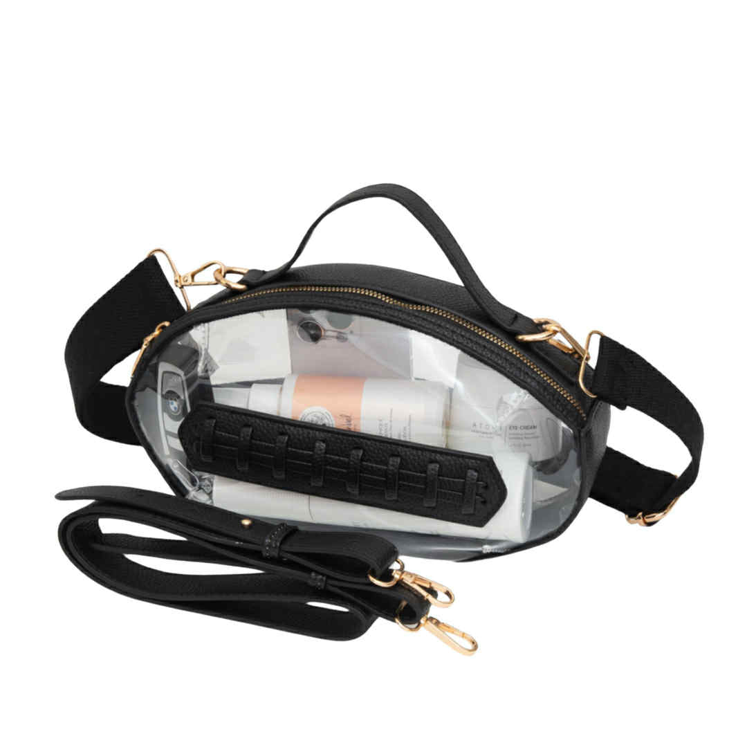 Football Clear Bag, Black