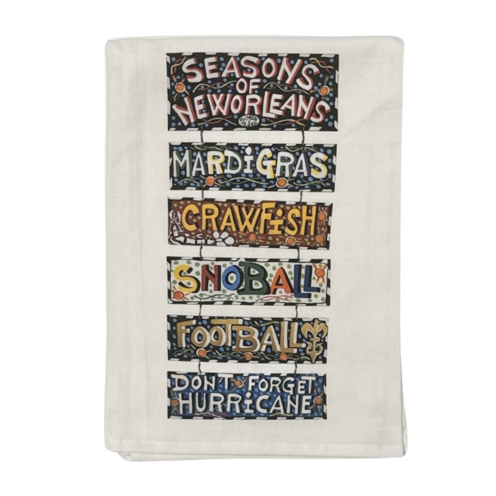 Simon Seasons of New Orleans Towel