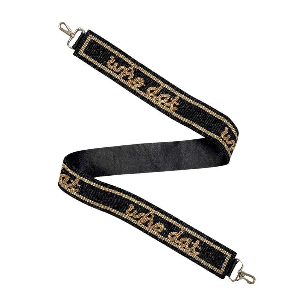 Who Dat Scrip Purse Strap, Wide