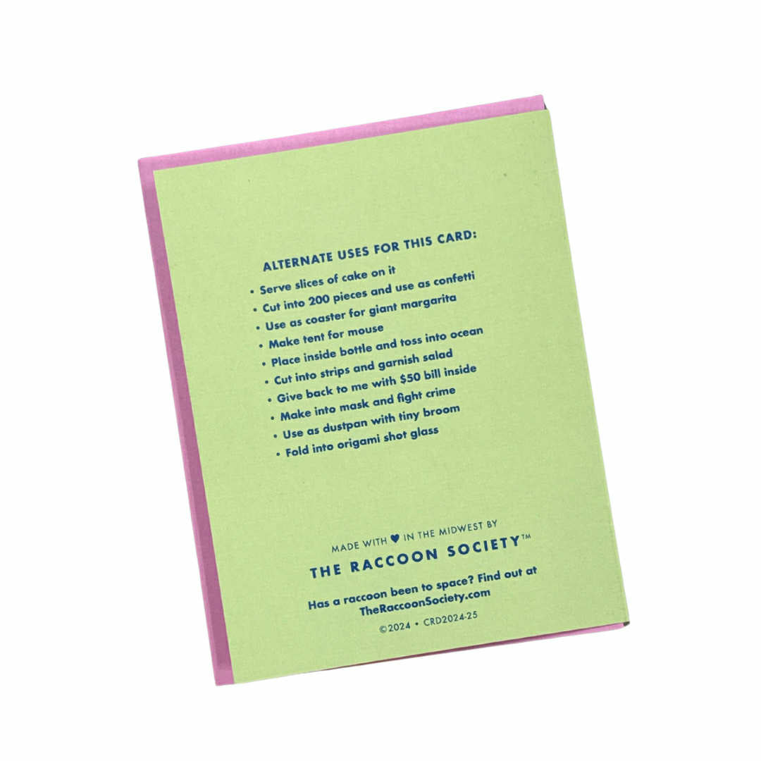 #Birthdaygoals Card