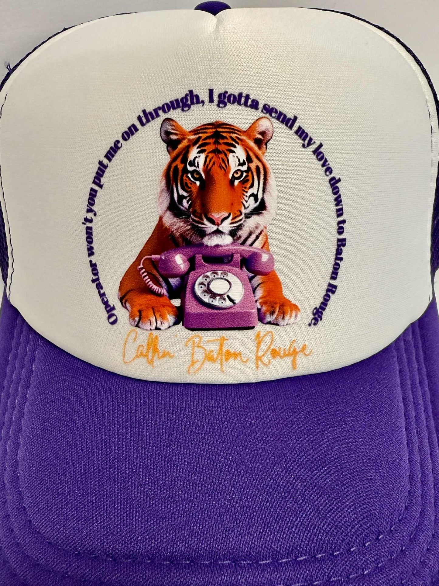 Callin' Baton Rouge Trucker Hat