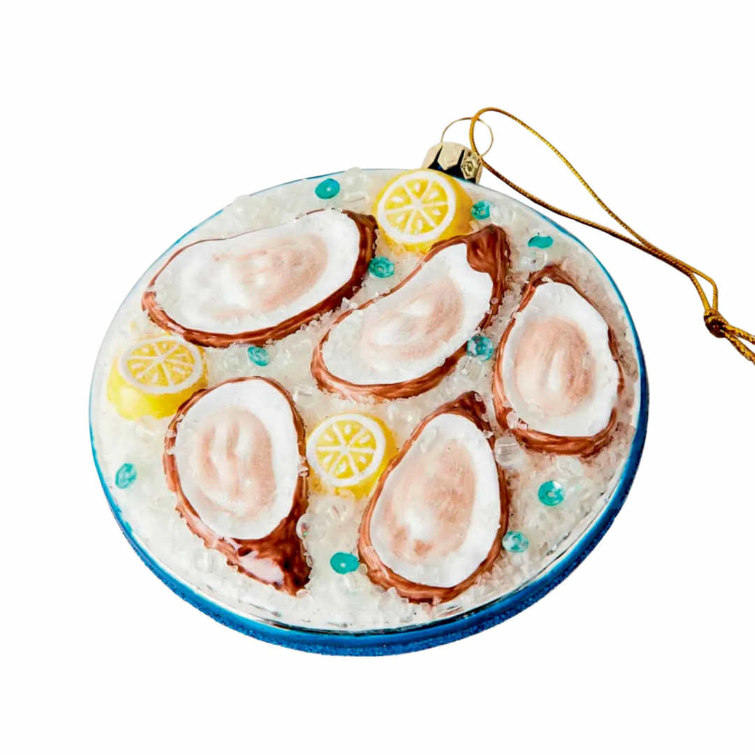 Plate of Oysters Ornament