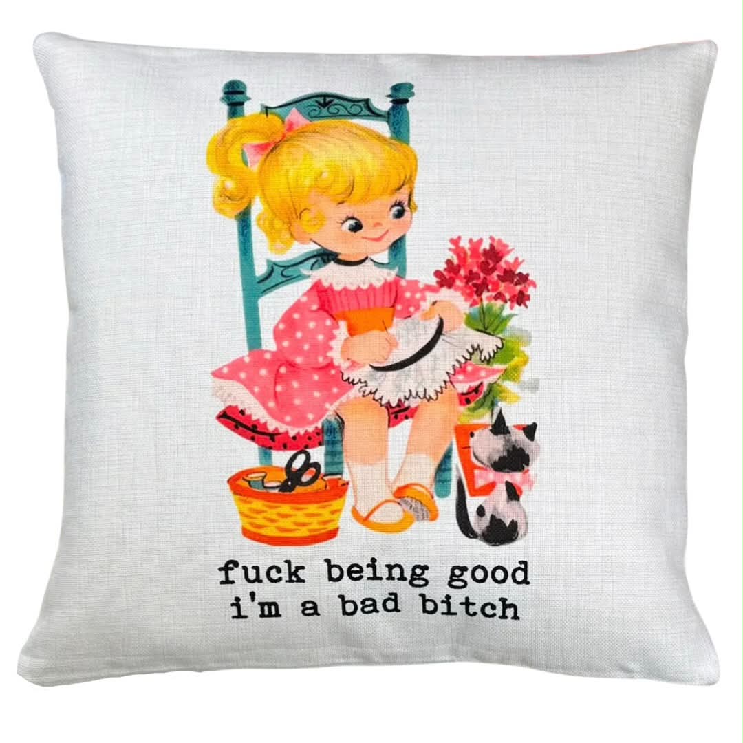 Bad Bitch Pillow