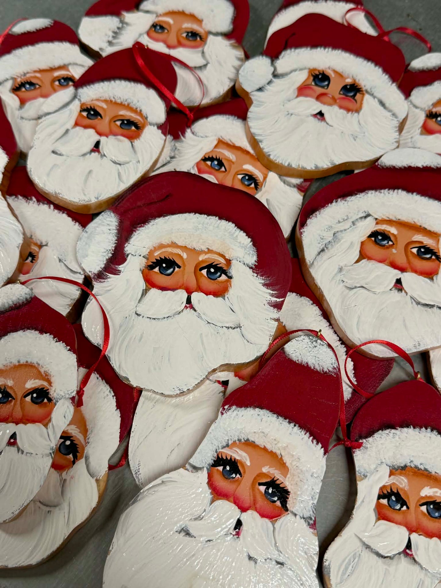 Cypress Knee Santa Ornament