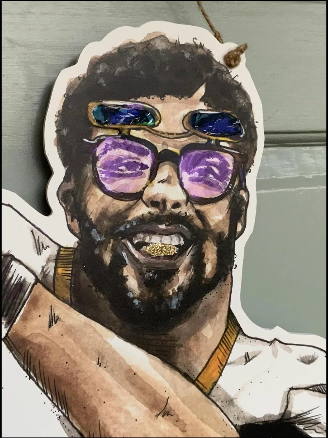Cam Jordan Door Hanger