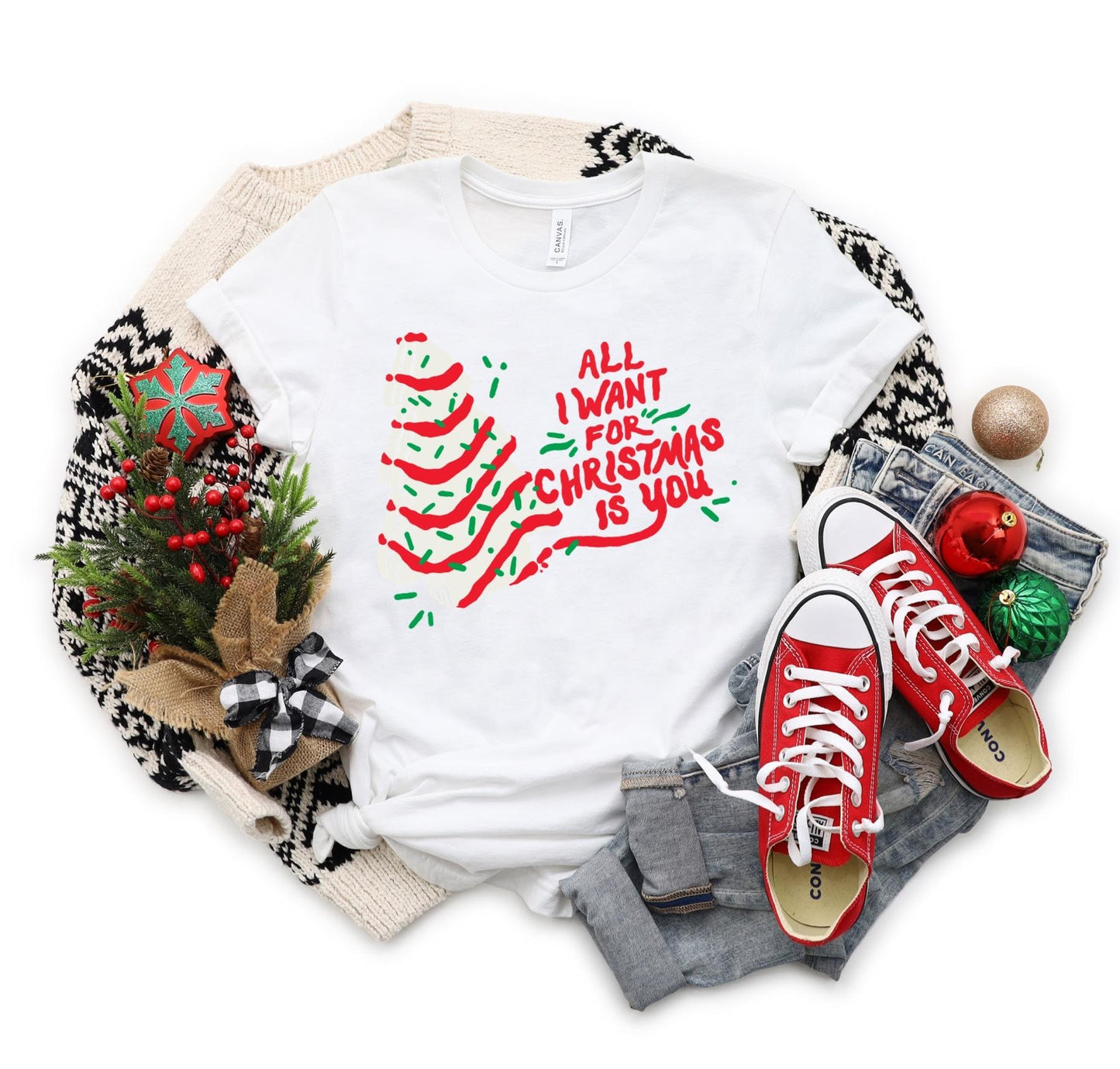 All I Want Debbie Cake Tee