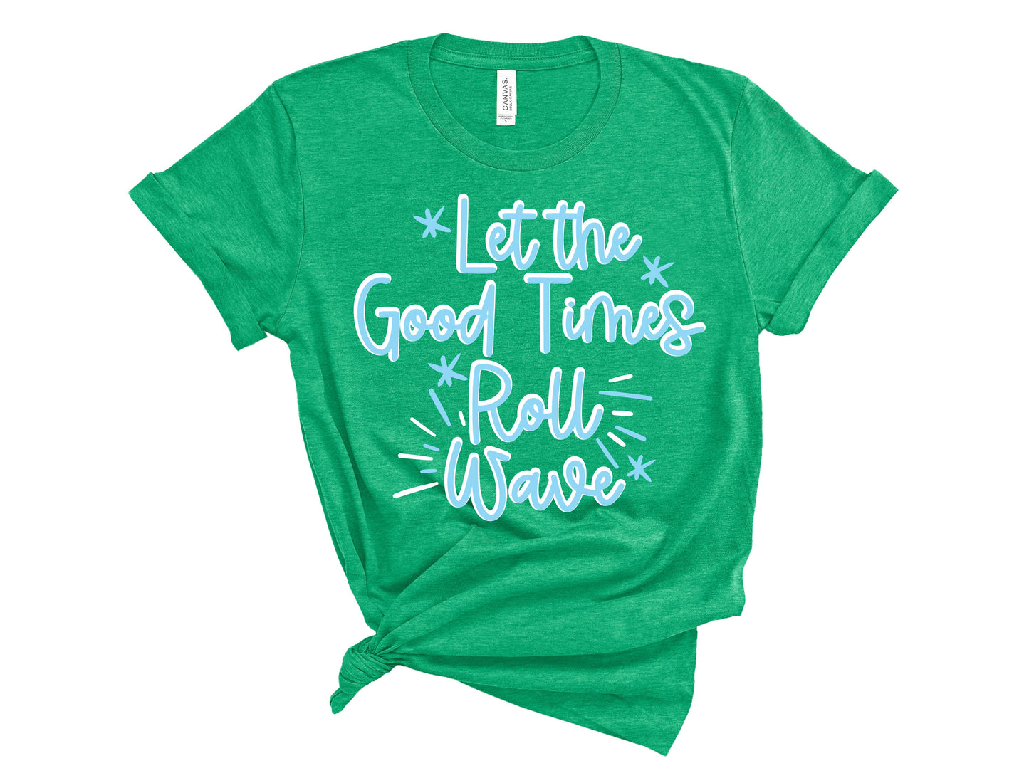 Let the Good Times Roll Wave Tee