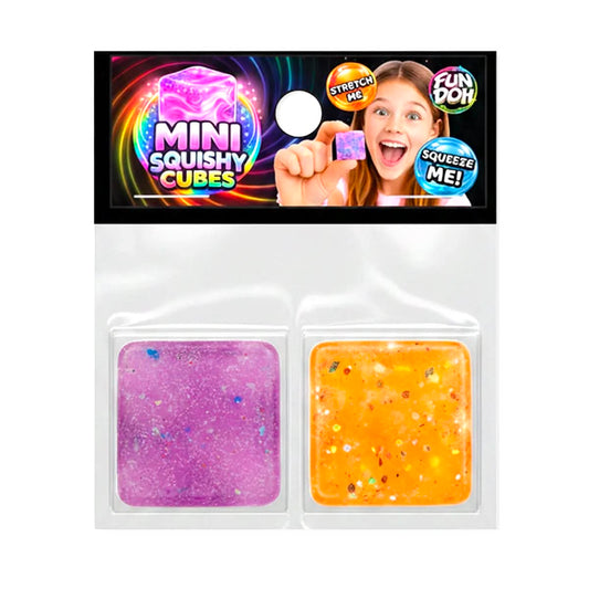 Mini Sparkle Squish Cube, 2pk