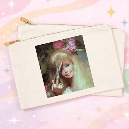 Bang Trim Doll Zipper Pouch