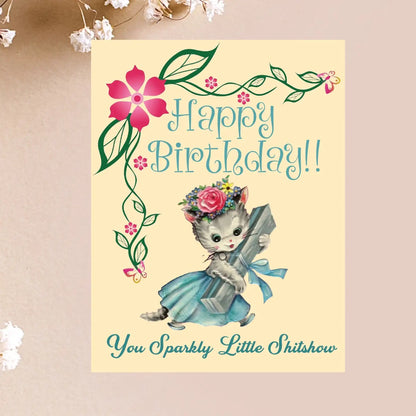 Happy Birthday Shitshow Card