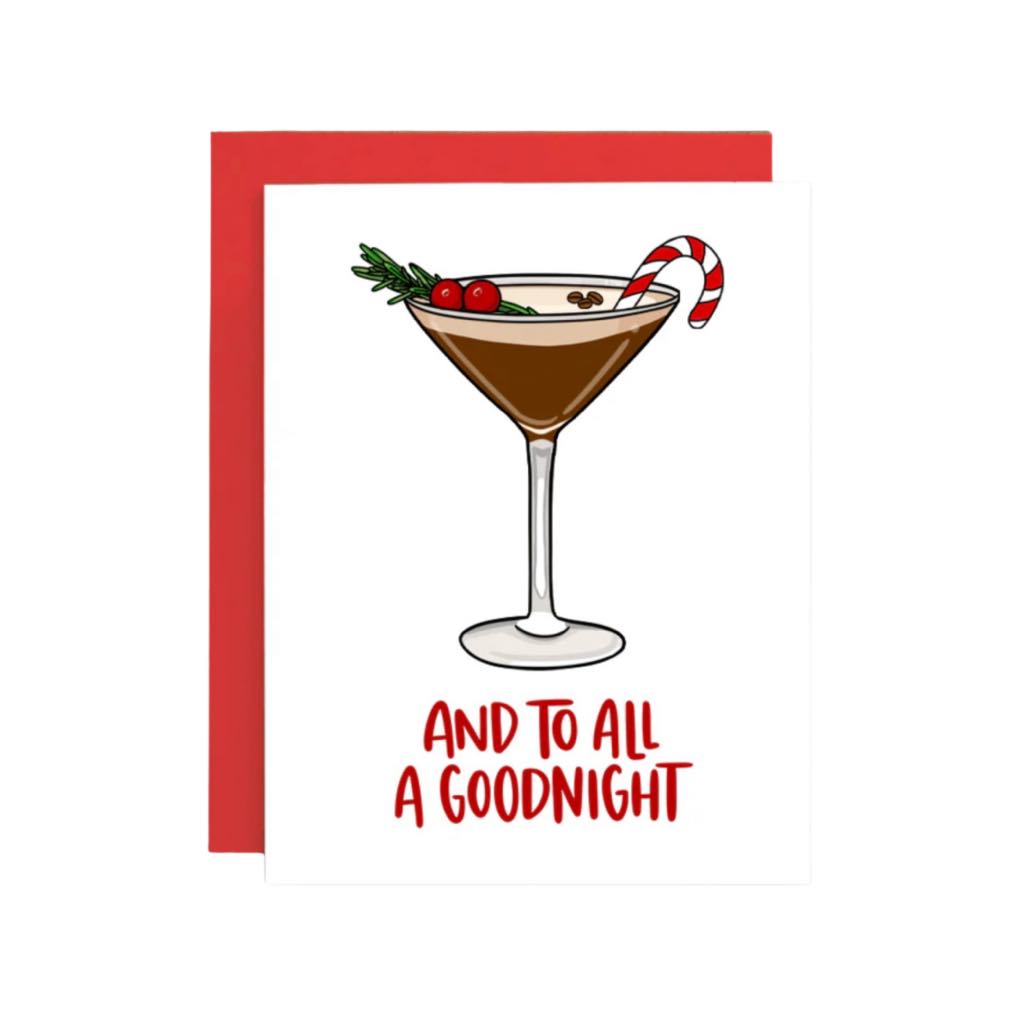 Espresso Martini Goodnight Card