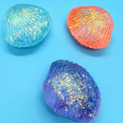Glitter Seashell Squishy