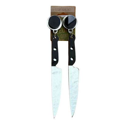 Knife Earrings