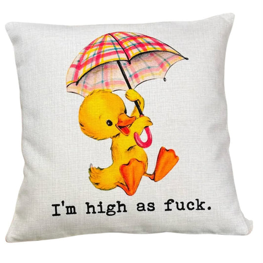 High as Fuck Pillow