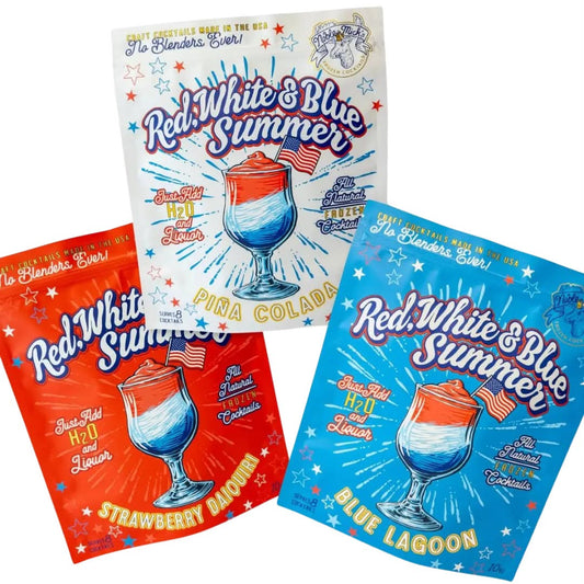 Red, White, & Blue Summer Drink Mix