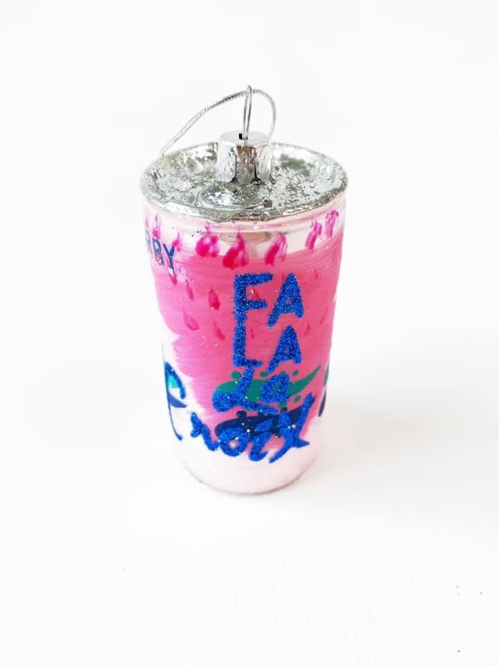 Fa La La Croix Ornament