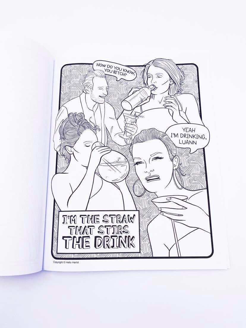 RHONY Coloring Book