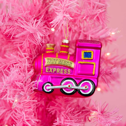 Hot Mess Express Train Ornament