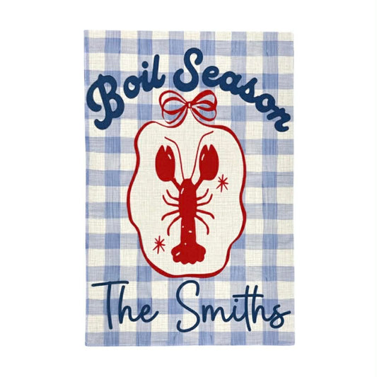 Custom Plaid Boil Flag