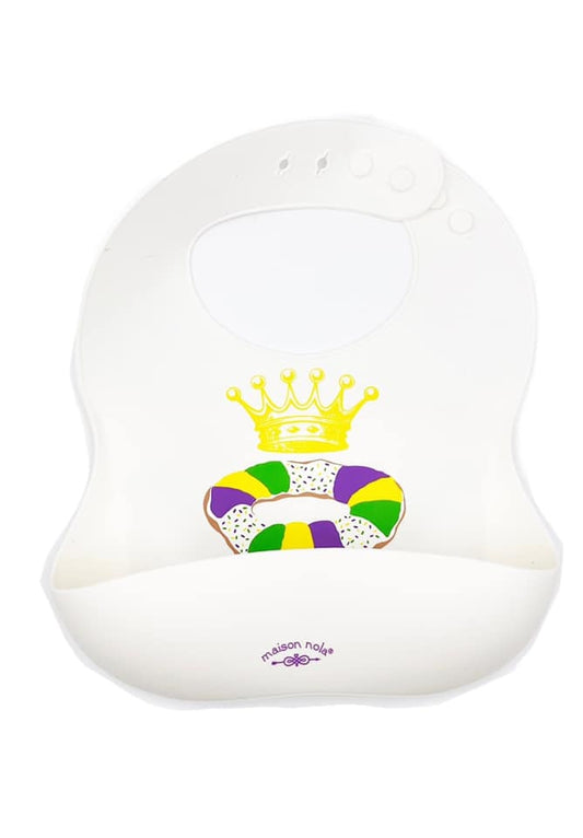 King Cake Silicone Bib