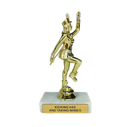 Kicking Ass and Taking Names Trophy
