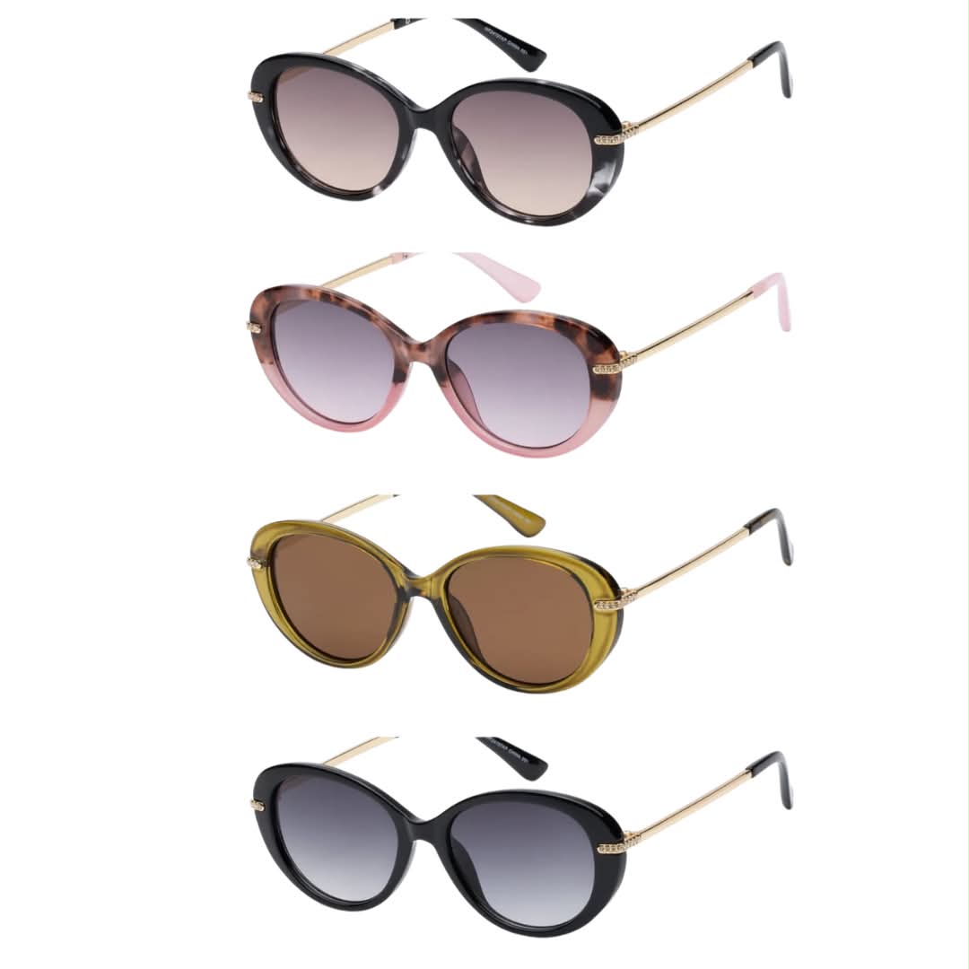 Oval Cat Eye Sunglasses
