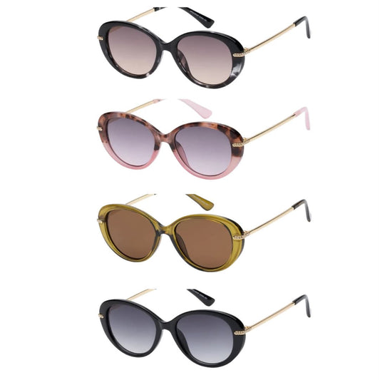 Oval Cat Eye Sunglasses