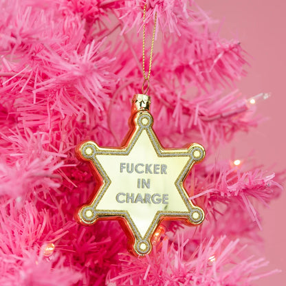 Fucker in Charge Ornament
