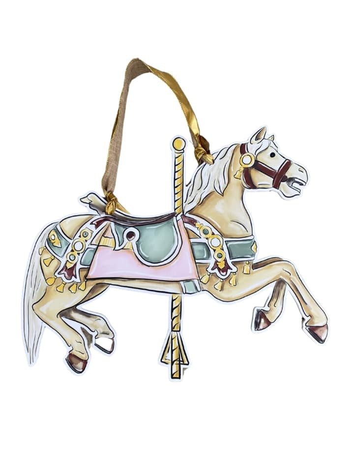 Carousel Horse Door Hanger