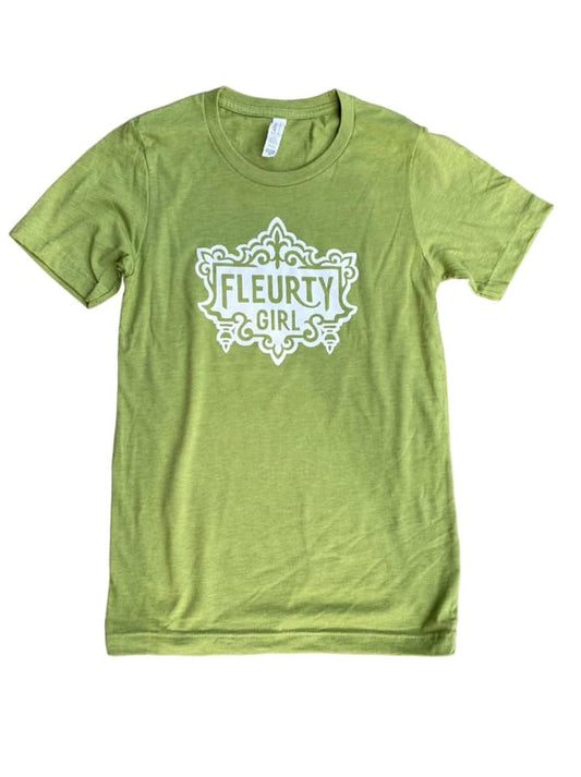 Fleurty Girl Logo Tee