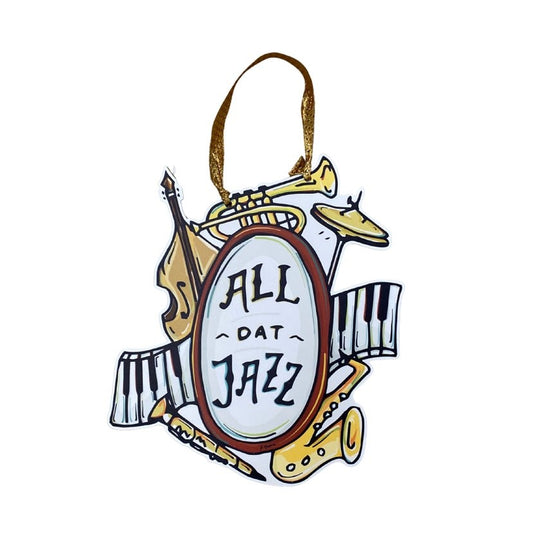 All Dat Jazz Door Hanger