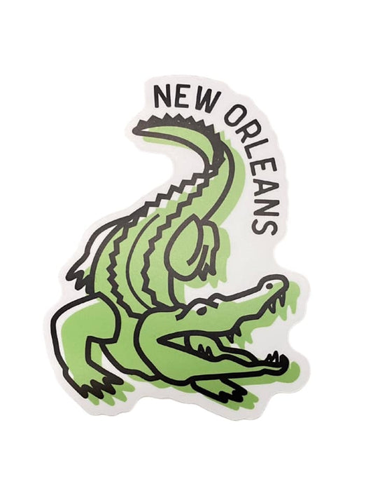 New Orleans Alligator Sticker