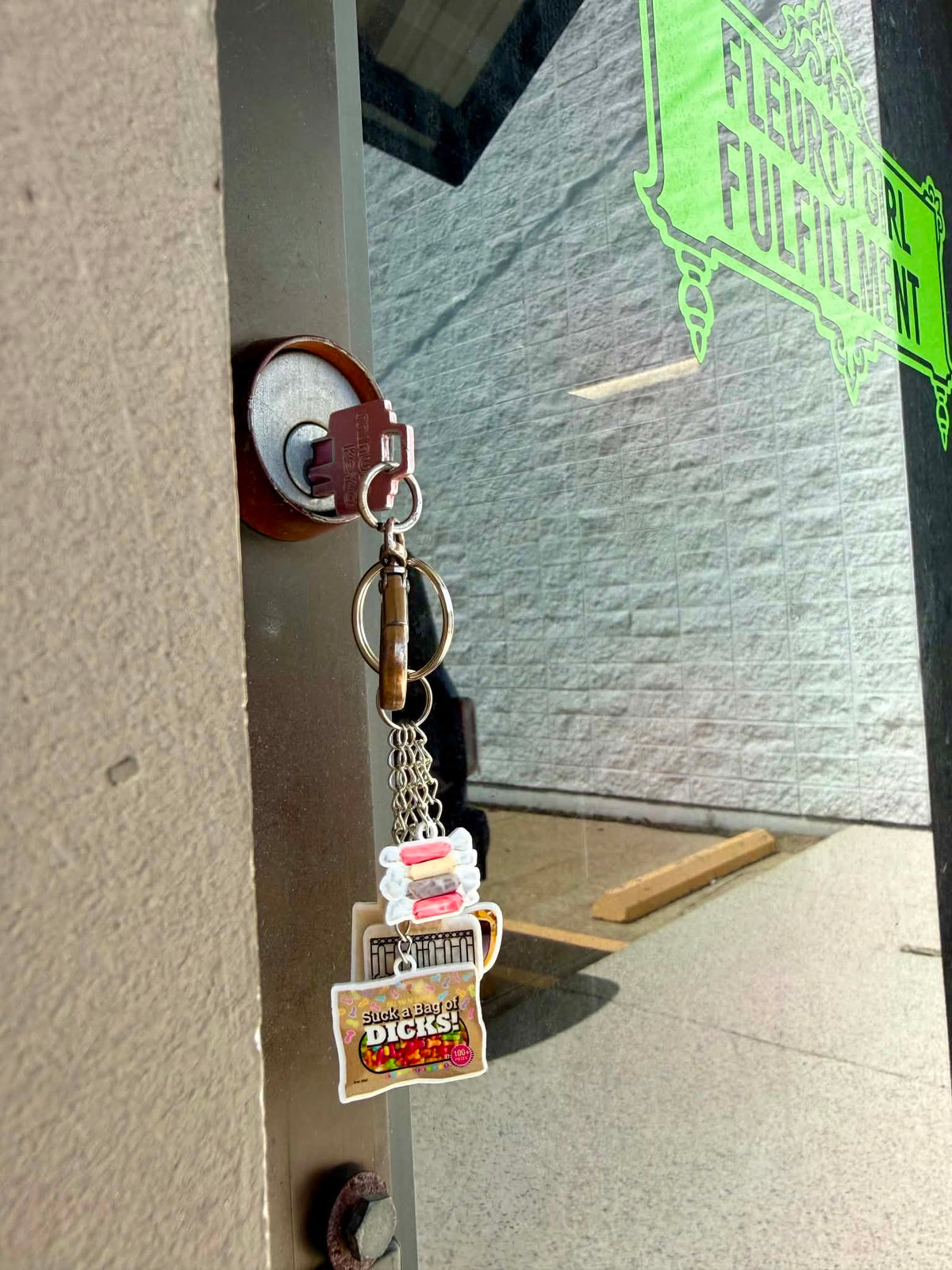 Fleurty Girl Starter Keychain