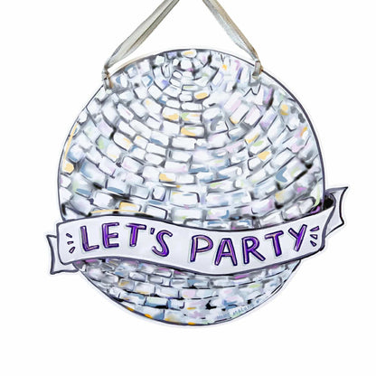 Disco Ball Door Hanger