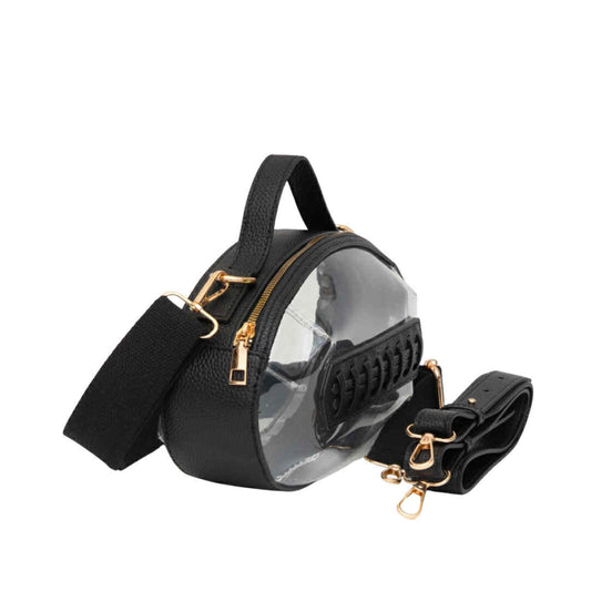 Football Clear Bag, Black