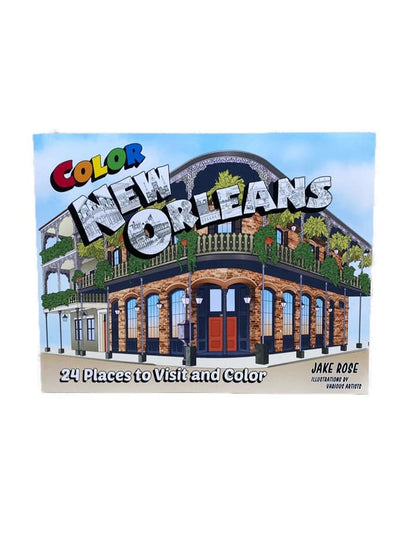 Color New Orleans Coloring Book