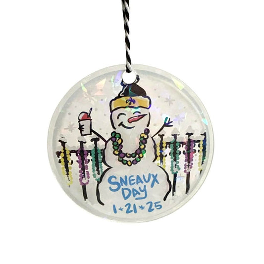 Sneaux Day Ornament