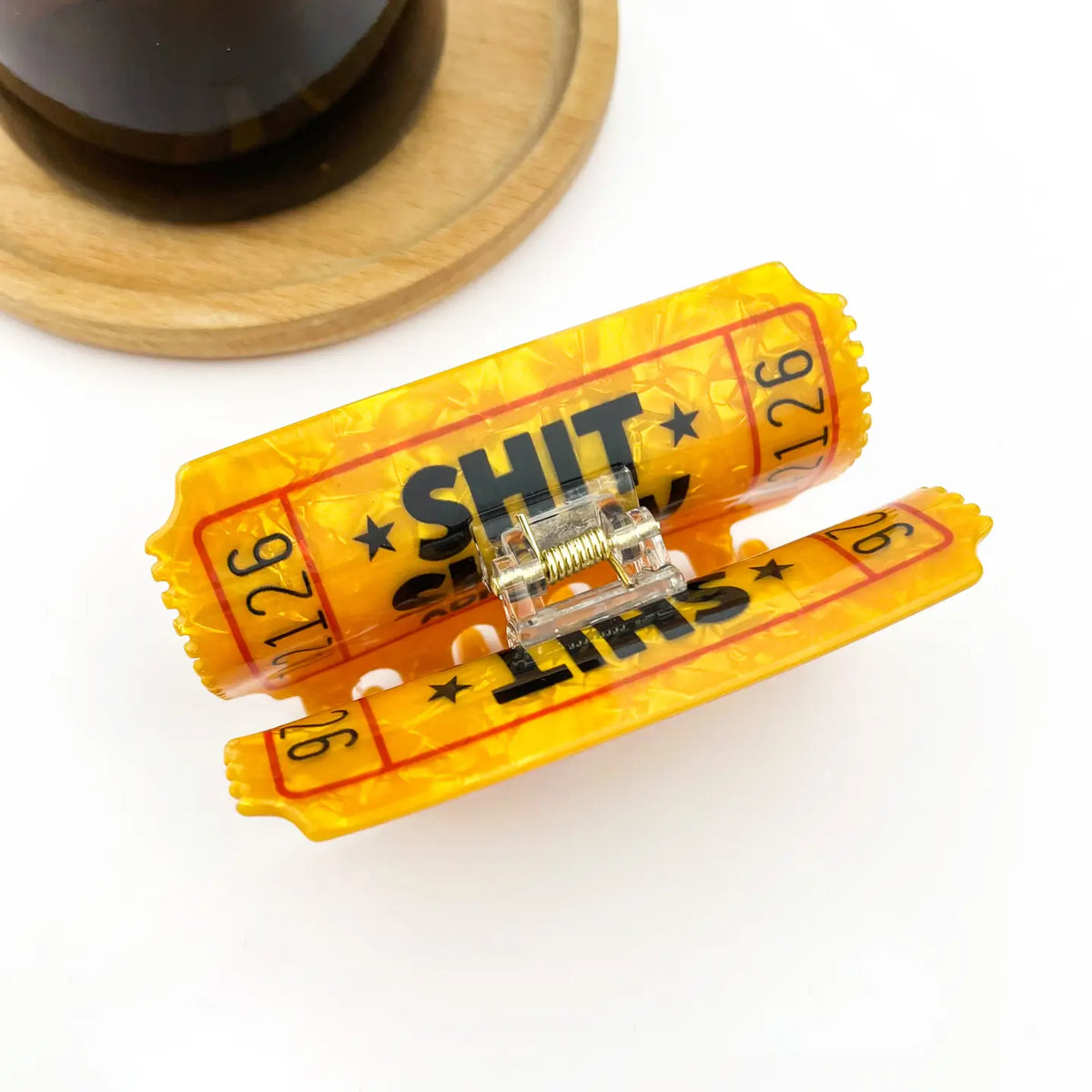 Shit Show Ticket Claw Clip