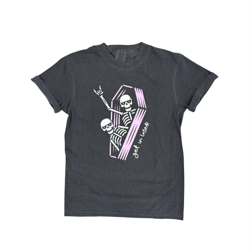Get in Loser Skeleton Tee