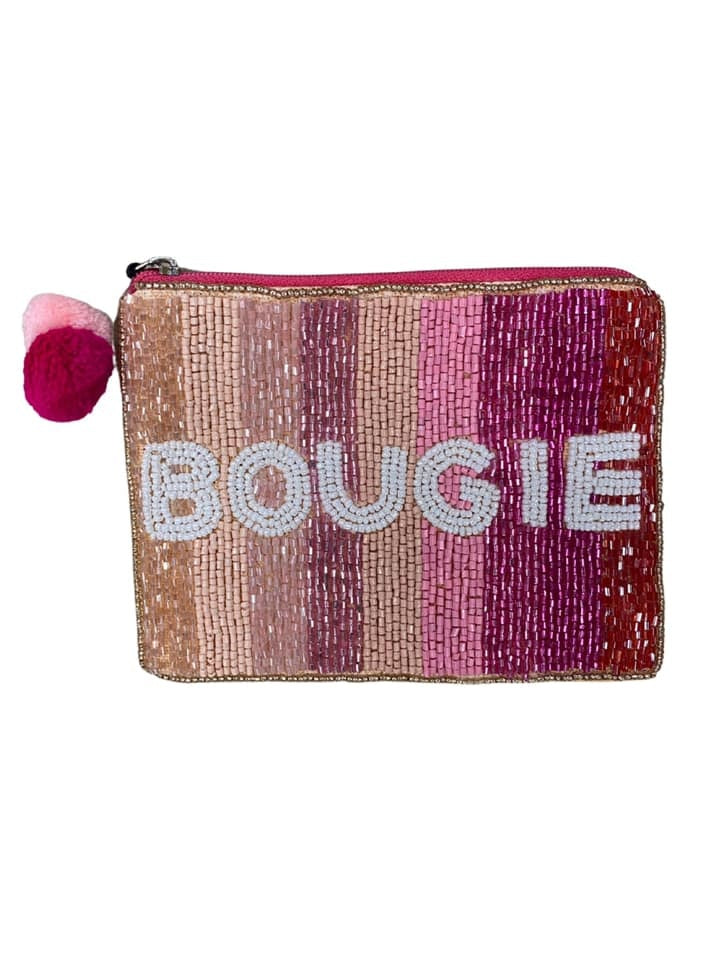 Bougie Beaded Pouch